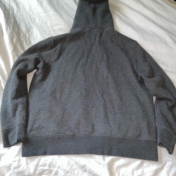 MWL Madewell LARGE Mens Dusty Blue Betterterry Hoodie Sweatshirt Organic Cotton - Picture 6 of 6